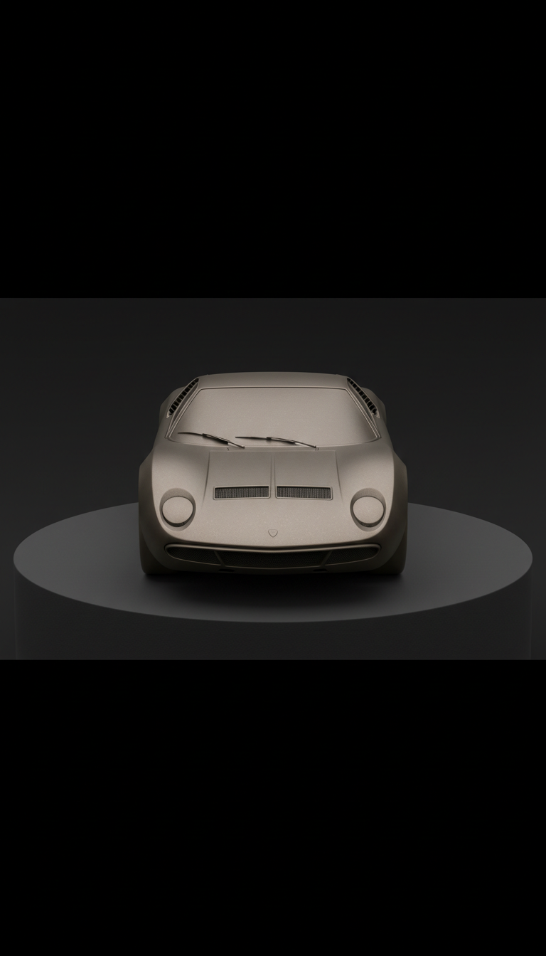 Graphite Bronze Lamborghini Miura Concept
