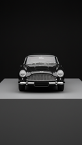 Obsidian Black Aston Martin DB5 Model