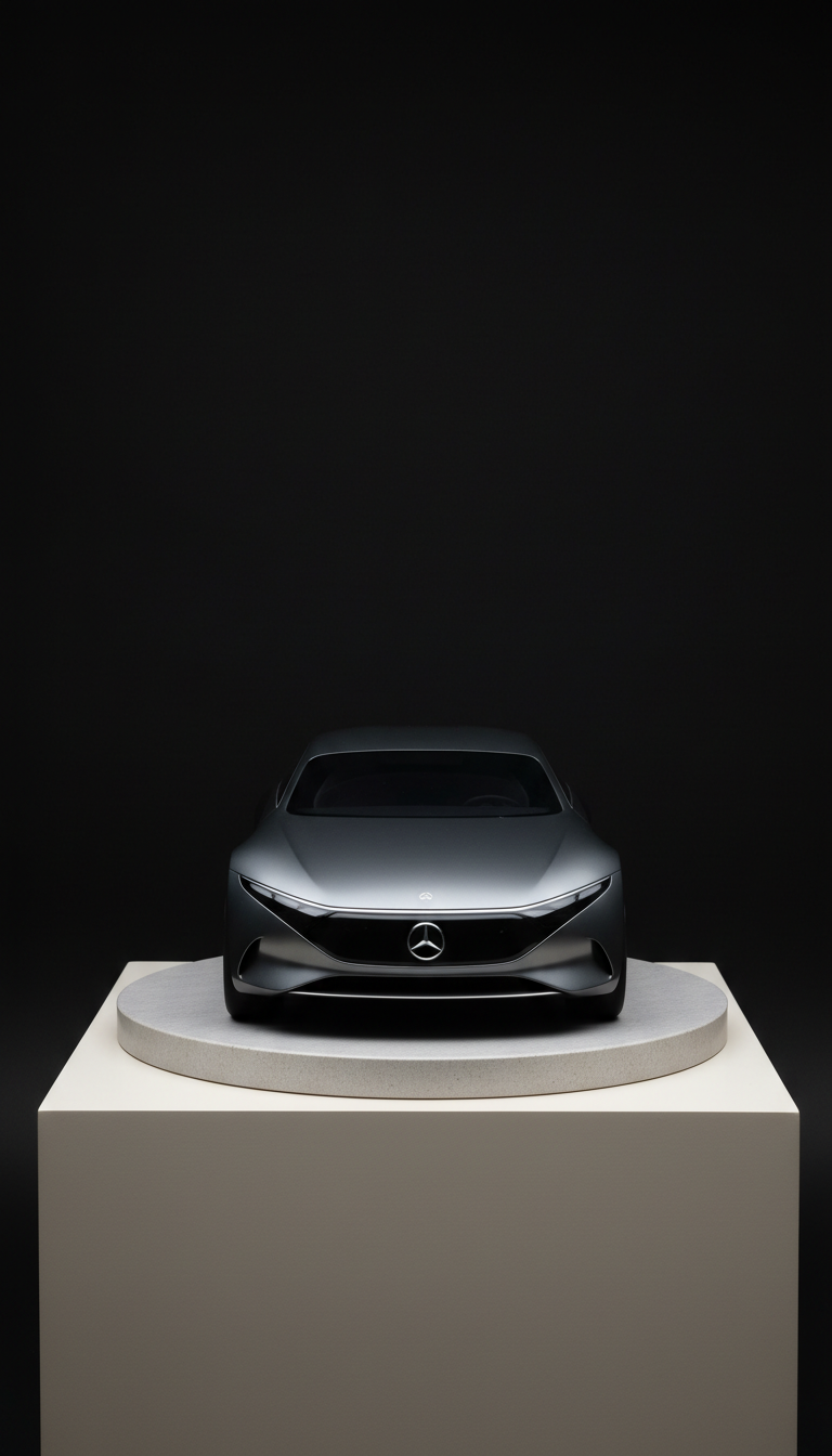 Charcoal Mercedes-Benz Concept Vision Model